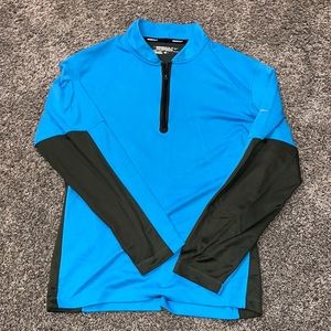 MENS Nike Golf DRI-FIT 3/4 Zip Long sleeve